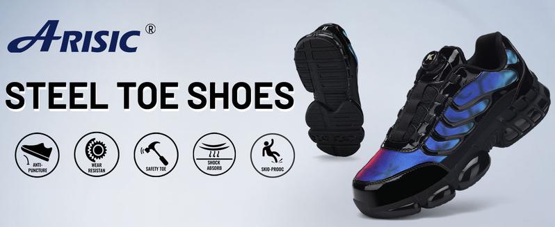Steel Toe Shoes for Men Women Indestructible Work Shoes Lightweight Steel Toe Sneakers Women Safety Shoes Puncture Proof Composite Toe Shoes