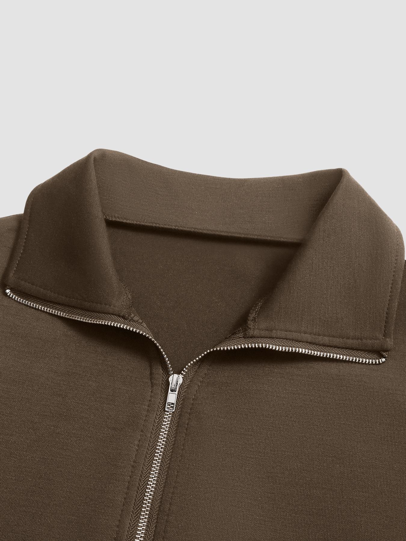 Women's Half-Zip Stand Collar Drawstring Short Sweatshirt, Comfortable and Stylish Pullover for Spring & Fall