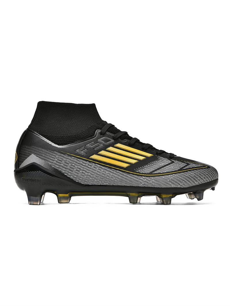 Durable Men's Football Shoes Fg/ag Long Nails Anti-Slip Strong Grip Ankle Protection Rubber Sole All Seasons Sporty Style Soccer Shoes Football Cleats