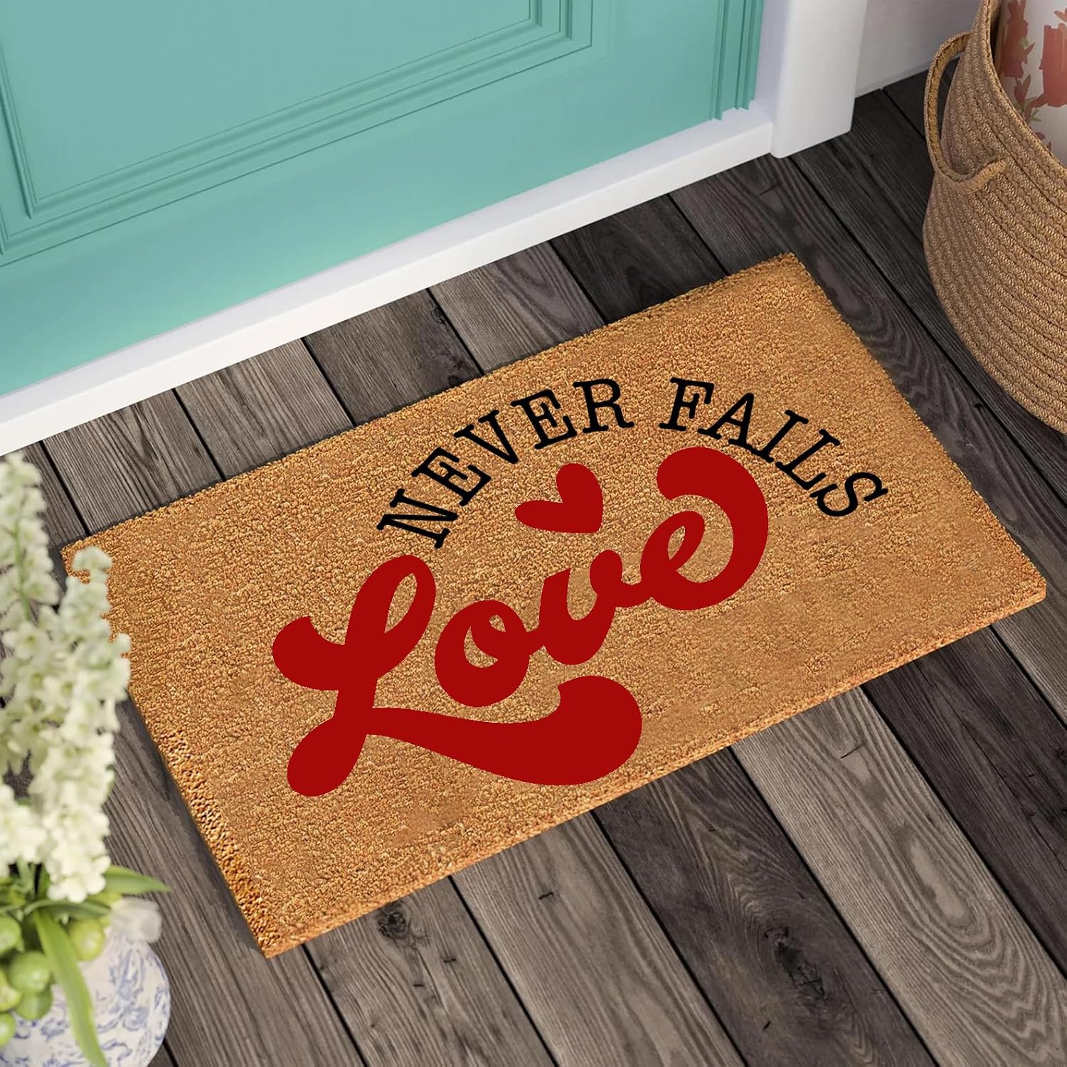 Valentine's Day Stencils for Door Mats Love Heart Doormat Stencils |  XOXO Drawing Templates for Doormats  Fabrics