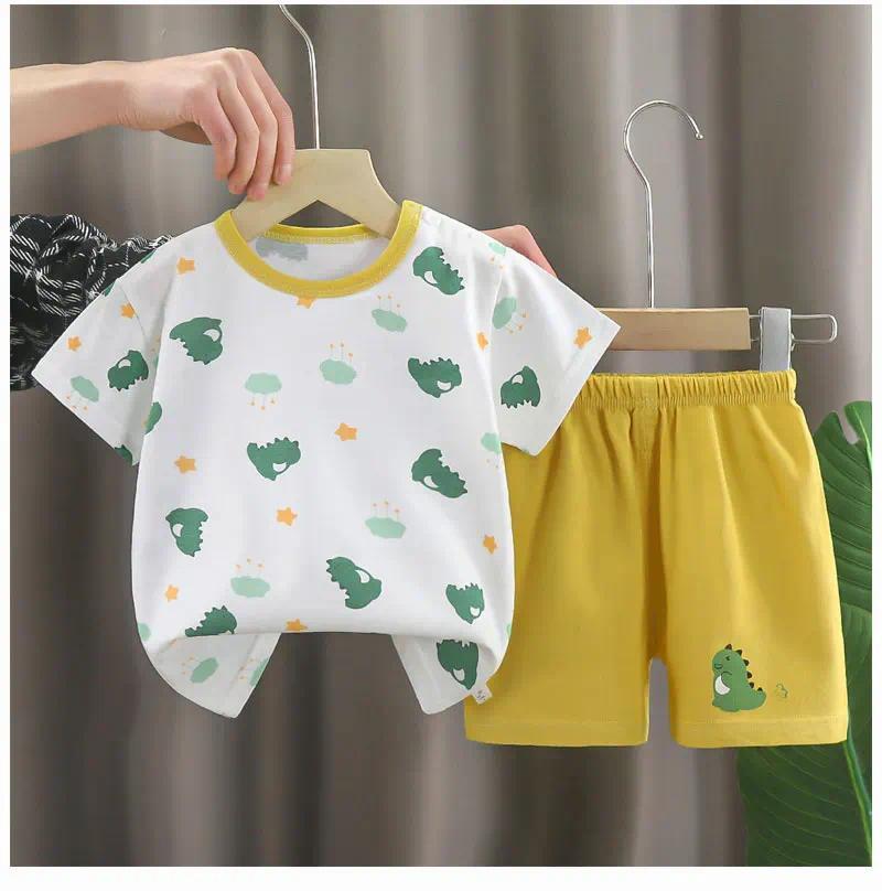 Kids Clothes Children's Sets Boys Girl T-shirt Shorts 2PCS Summer Cotton Short Sleeve Baby Children Clothing Toddler Suit