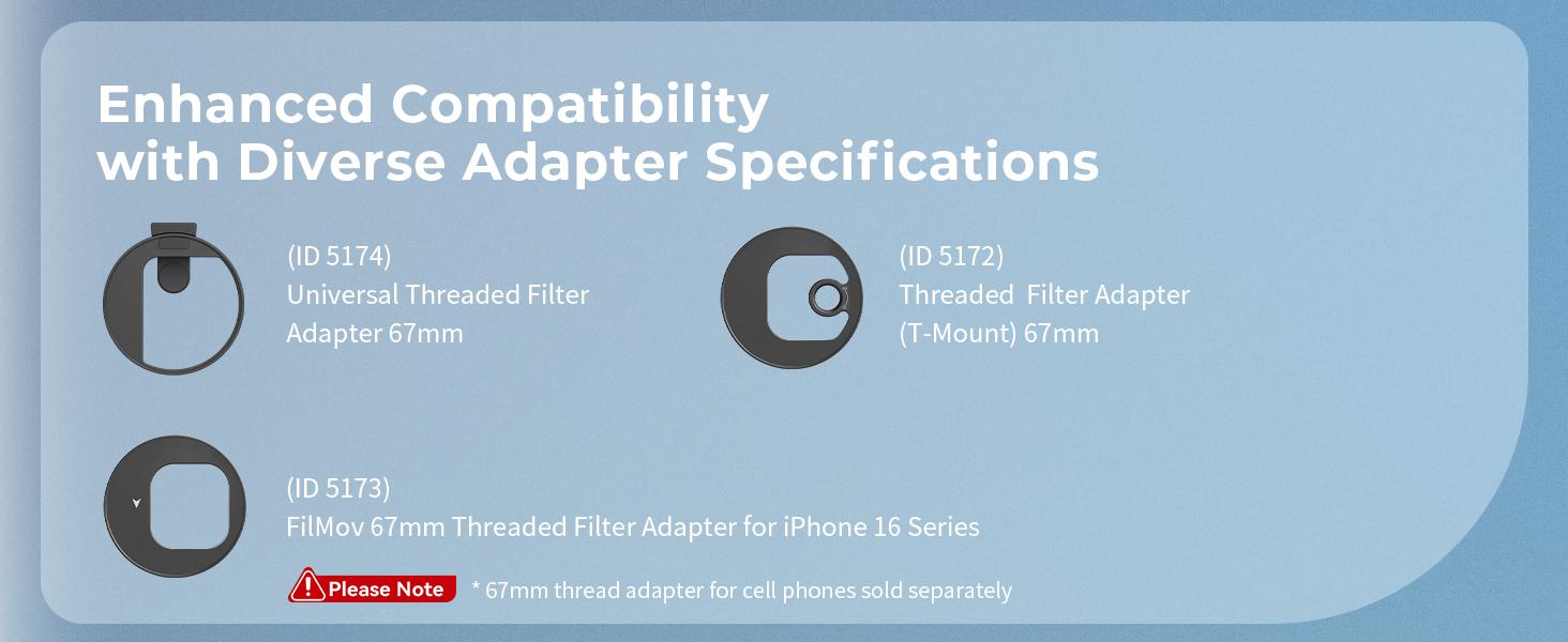 SmallRig Vibe P30 67mm Ring LED Video Light, Compact Powder-Size Bi-Color Light with High CRI ≥90, Compatible for 67mm Phone Mounts/Cases/Lenses, for Content Creation, Live Streaming