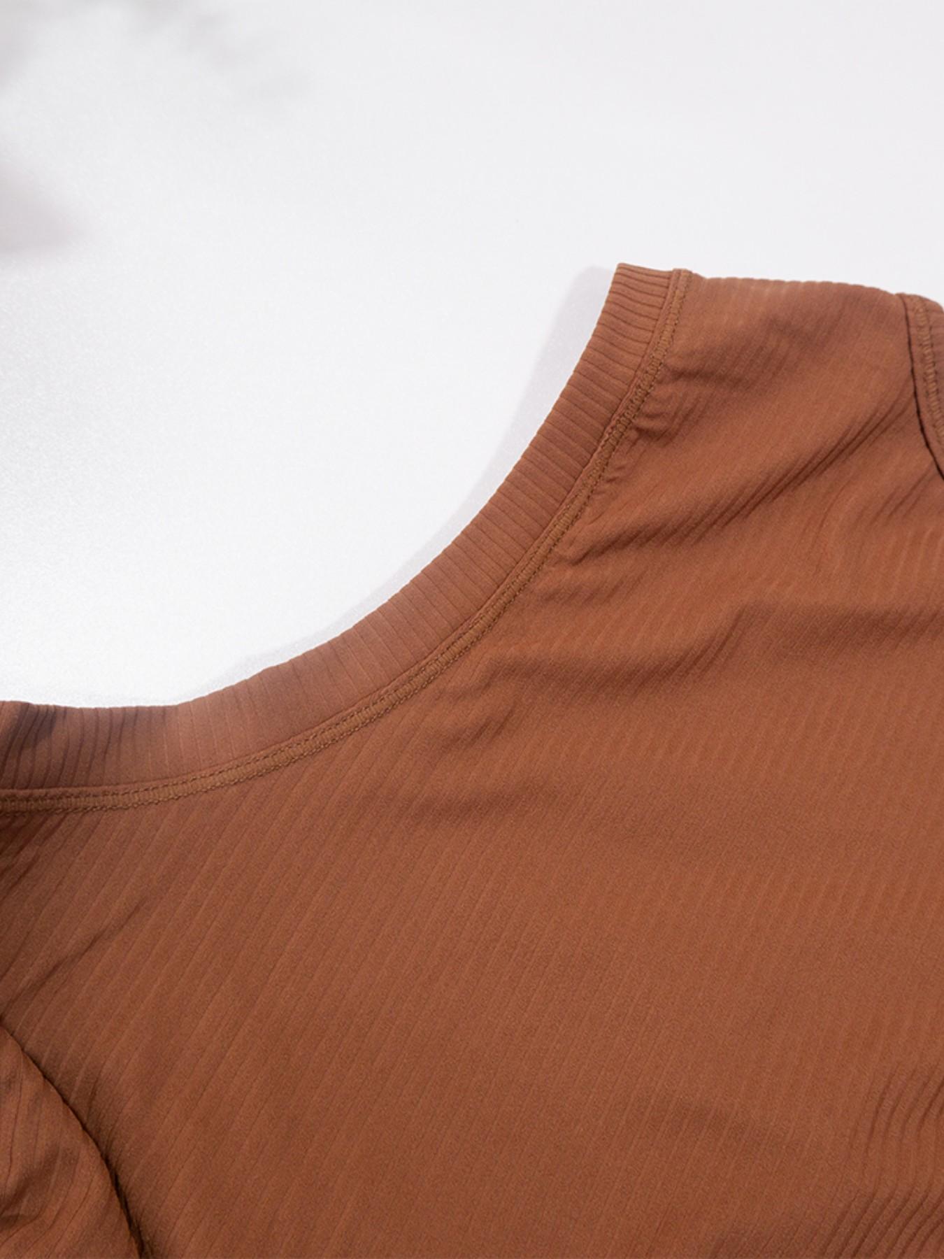 Nyxalulu Summer Yoga Top, Ribbed Sleeveless Tank, High Waist Slim Fit, Quick-Dry Sportswear, Casual Workout Tee, Pilates Apparel