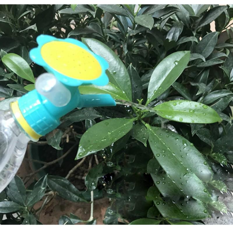 Sunflower Dual Head Sprinkler Nozzle Set, Garden Watering Tool for Plants & Flowers, Efficient Irrigation System for Outdoor Use