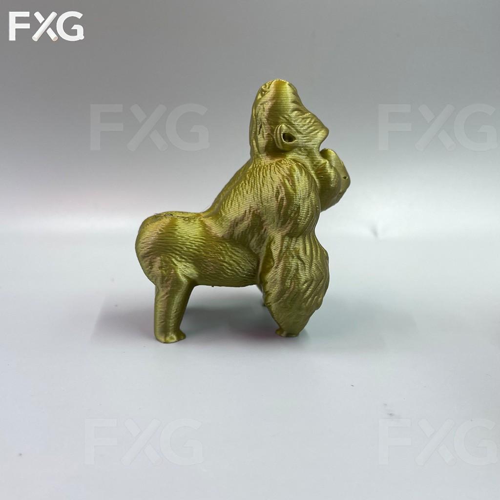 Vintage Gorilla Decorative Figurine, Collectible Hand Model, Home Room Bookshelf Decoration, Desktop Ornament, Art Sculpture Gift