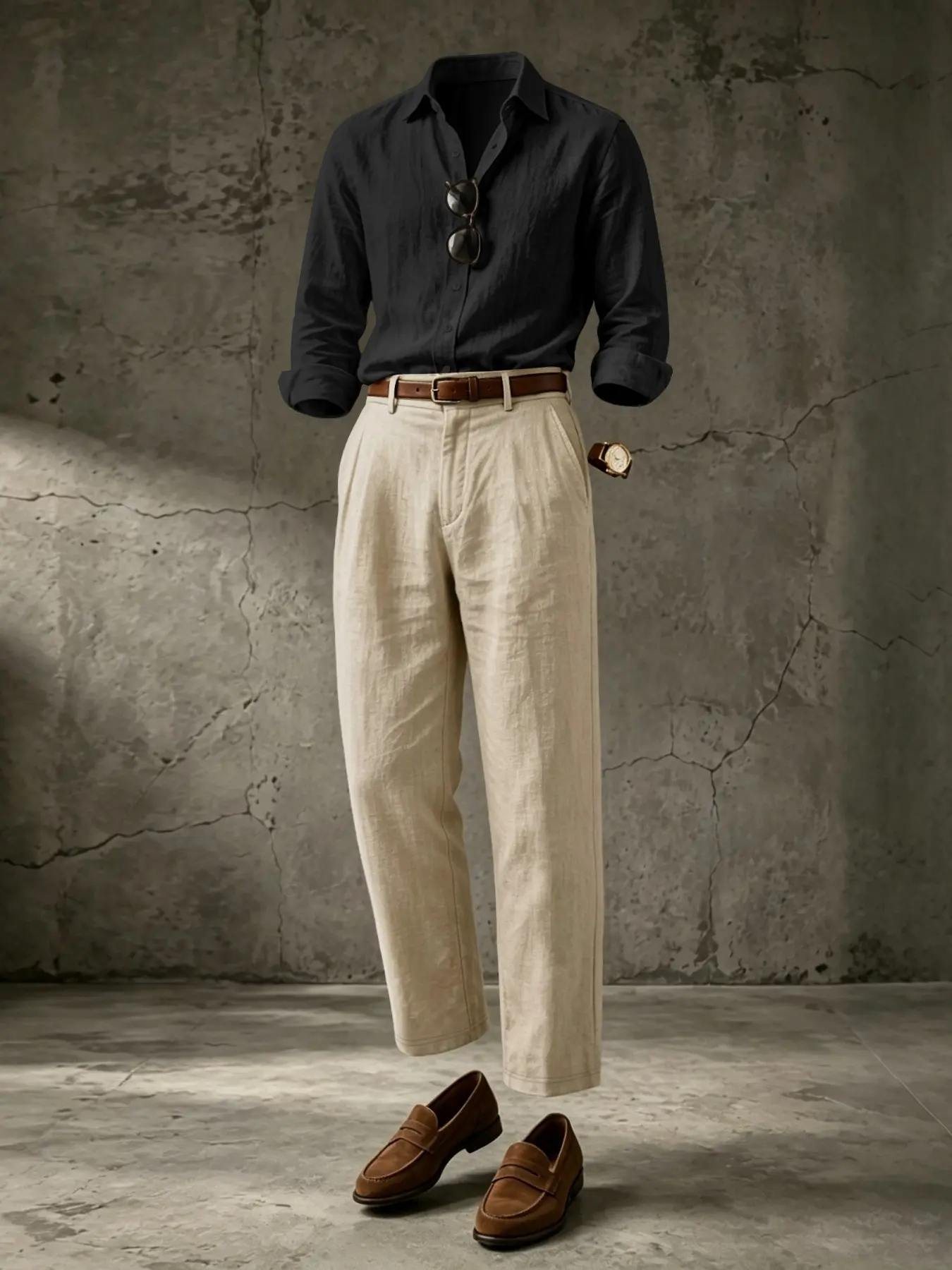 Black + Beige