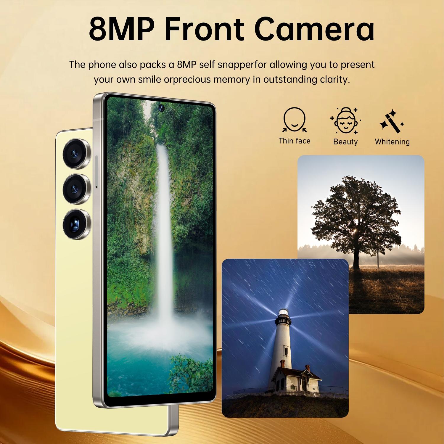Astarry 25 Ultra Unlocked Android Smartphone with Stylus Pen, Octa-Core Processor, 6.8-Inch Large Screen, 4000mAh Battery and Dual SIM, Android Mobile Phone