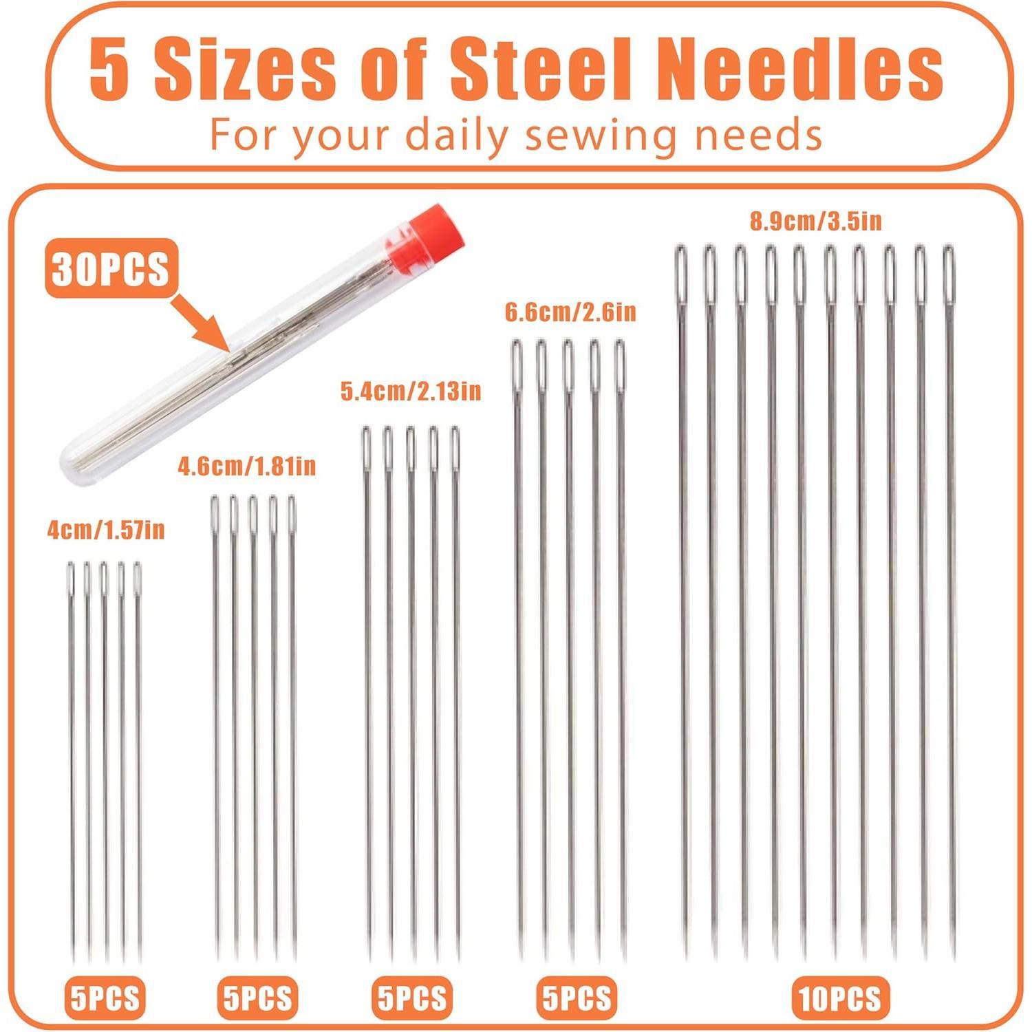 42 count Sewing Tool Set, Big Eye Steel Sewing Kit, Includes , Threader, Ripper, Tape Measure & , Complete Hand Sewing Set for Beginners, Craft Enthusiasts & Daily Use 42 count Sewing Tool Set, Big Eye Steel Sewing Kit, Includes , Threader, Ripper, Tape Measure & , Complete Hand Sewing Set for Beginners, Craft Enthusiasts & Daily Use