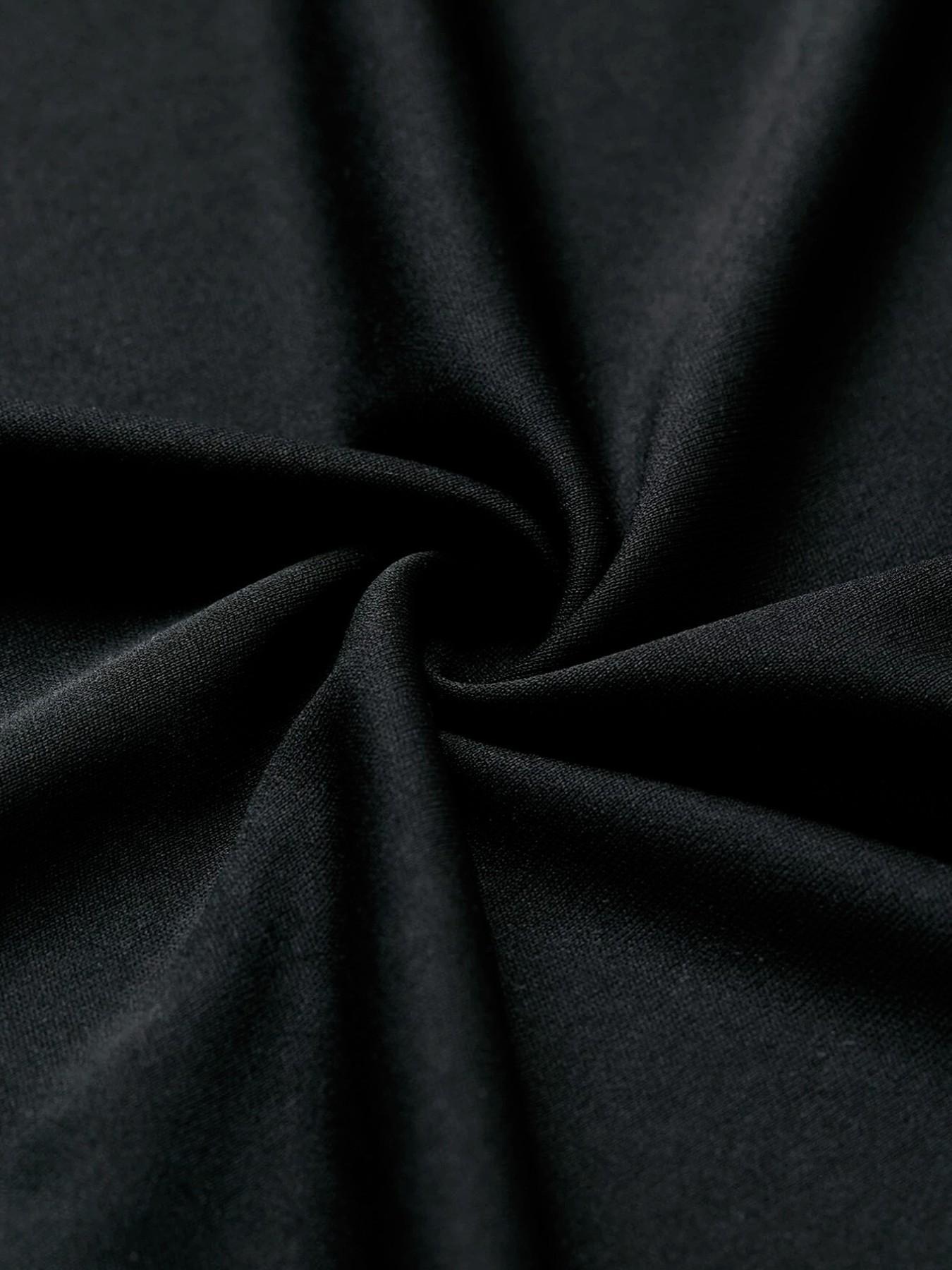 Men's Geometric Print Round Neck Short Sleeve Top, Casual Loose-Fitting T-Shirt, Perfect Gift for Boyfriend, All Seasons Wear