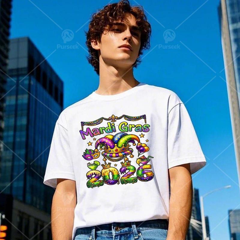 4 Pack 2026 Carnival Madagascar April Fools' Day Beads Parade Chest Logo Iron On Patches for Clothes Bags New Style Decor Iron-on Adhesive DTF Transfer Ready to Use