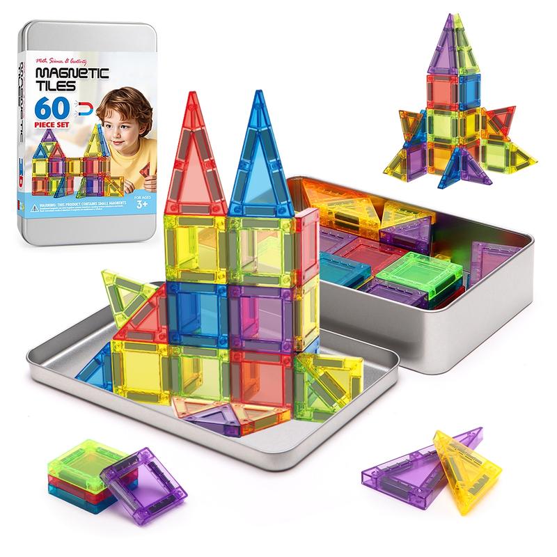 20pcs/38pcs/60pcs Mini Magnetic Building Blocks, Creative Stem ...