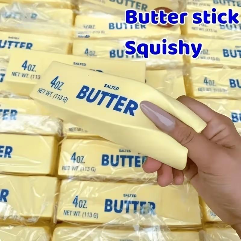 Slow Rebound Butter Stick Candy, Stress Relief Toy, Soft and Durable, Perfect for Teens and Adults, Christmas Gift, Sensory Game