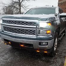 Nilight 10PCS 3.8” 6 Amber Indicator Rear Side Truck Trailer RV Cab Boat Bus Lorry LED Marker Clearance Light