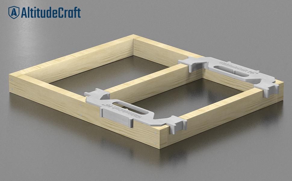 AltitudeCraft Precision Framing 16" Stud Spacer – Professional-Grade Aluminum Jig for Accuracy, Efficiency, and Precision in Carpentry & Construction Projects