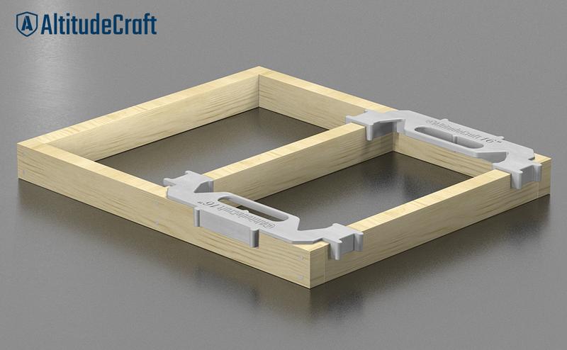 AltitudeCraft Precision Framing 16" Stud Spacer – Professional-Grade Aluminum Jig for Accuracy, Efficiency, and Precision in Carpentry & Construction Projects