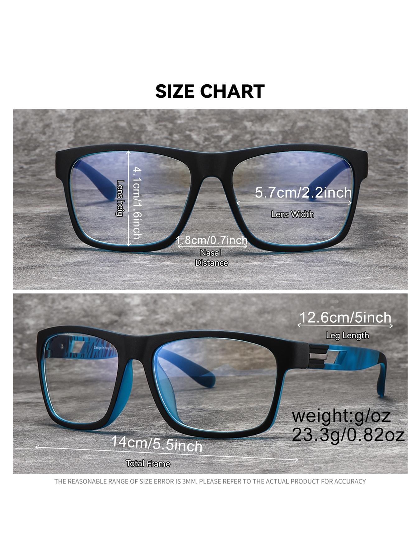 SUPKLEY Fashion Vacation Style Colorless Transparent Glasses PC Lens Rectangular Frame Anti-Slip Brand Packaging Ideal Gift Choice