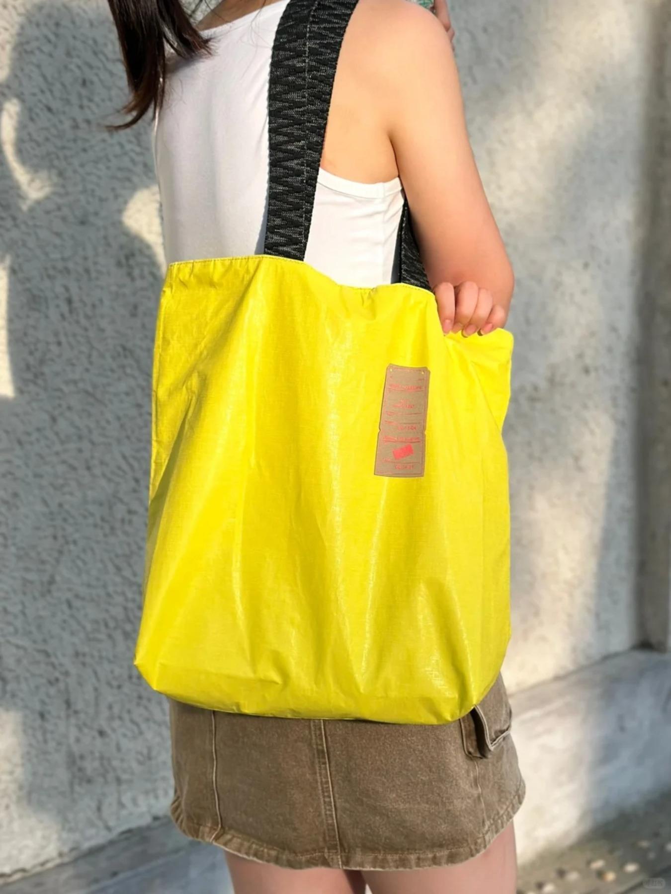 Women's Tyvek Material Shoulder Bag, Fashionable Style Medium Size Waterproof Shopping Bag, Stylish Daily Use Accessory