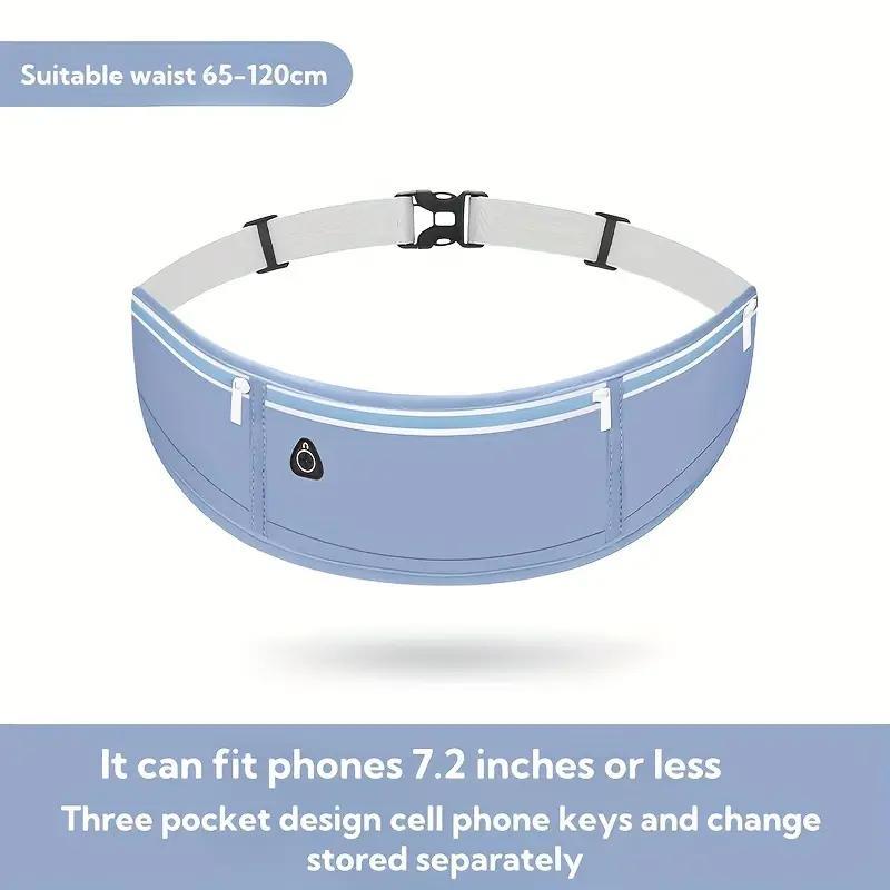 Professional Running Waist Bag, Sports Belt Pouch, Phone Case, Unisex Fitness Gear, Running Waist Strap, Workout Accessories
