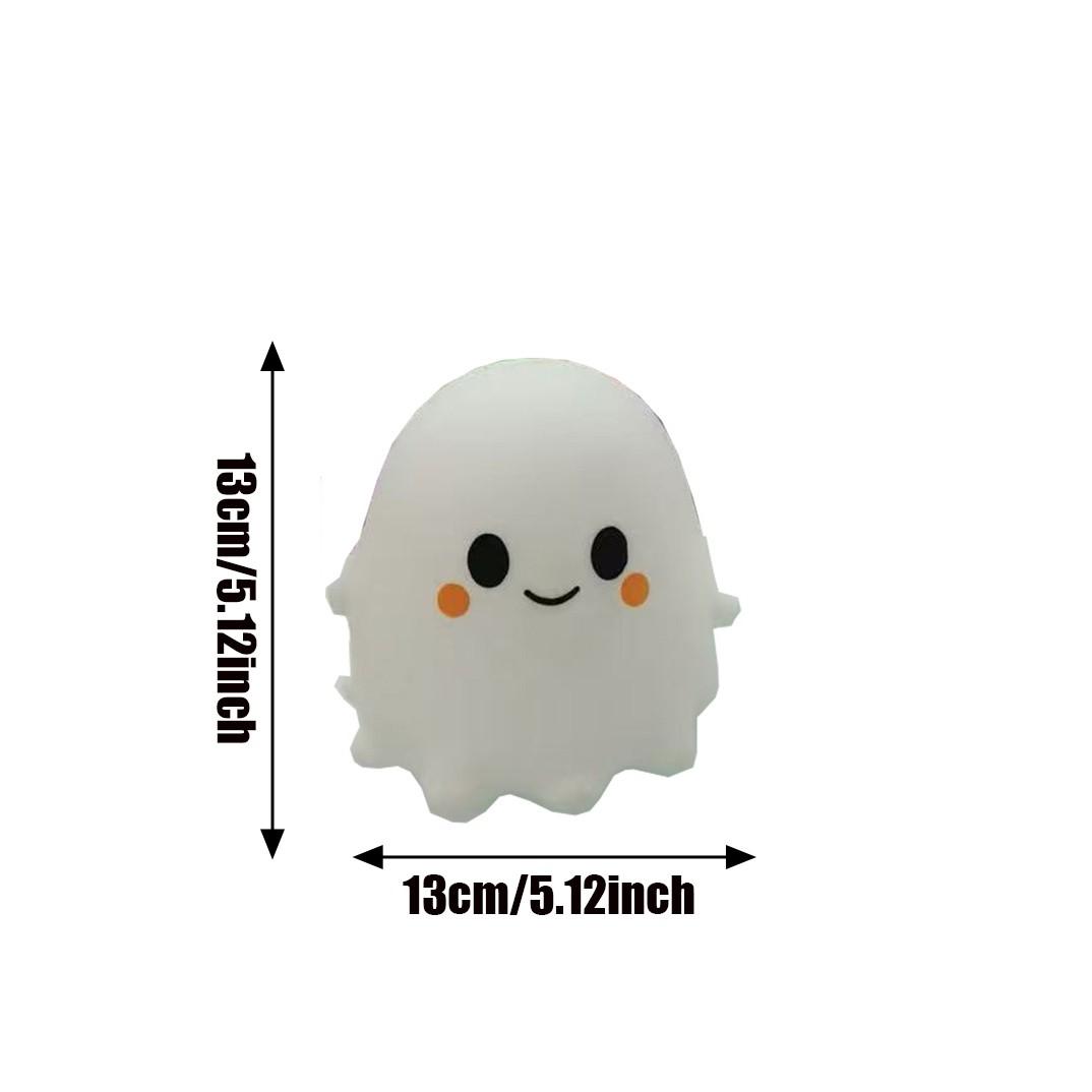 Halloween Ghost Stress Relief Toy, Slow Rebound Funny Mallow Candy, Perfect for Halloween Decor, Fans, Squeezing, Soft and Plush, Slow Rebound Squishies