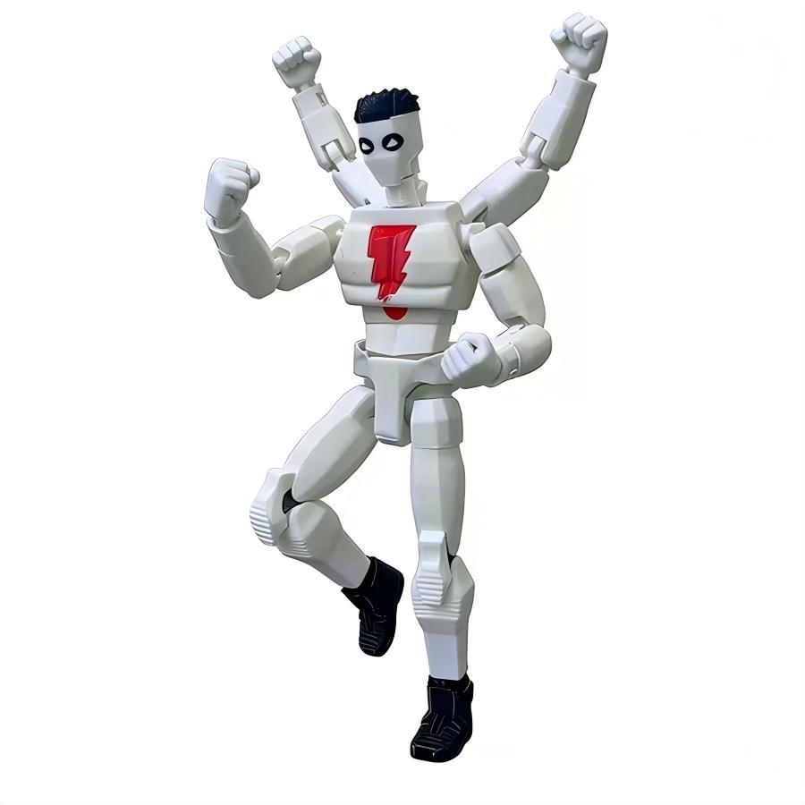 3D Printed Mark Universe Jointed Model Kit, Cartoon Figure Toy, Multi-Joint Transformable Building Blocks, Action Figure Model, Decorative Doll, Gift