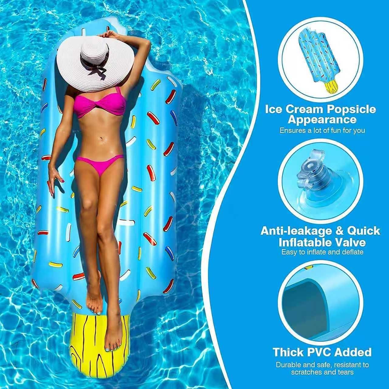 1PCAdult Water Shark Float, Extra Large Sit-On Water Float, Perfect for Water Photos, Essential Summer Water Activity Gear