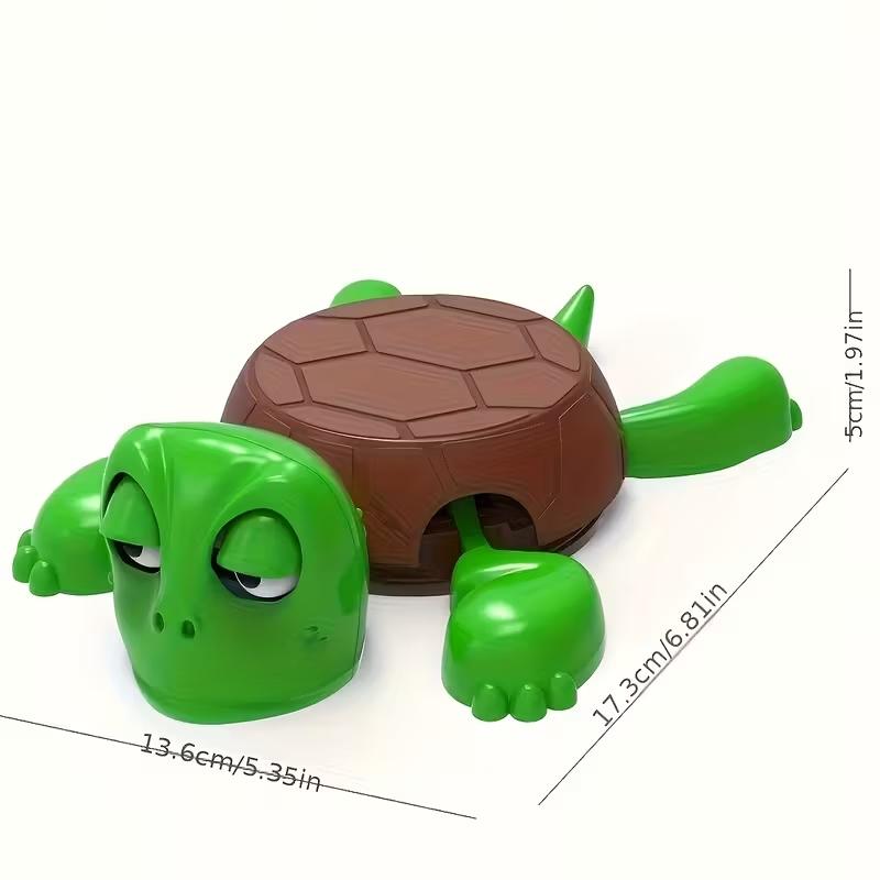Set of 3 Turtle Coasters, Non-Slip Heat Resistant Desk Decorations, Colorful Plastic Creative Drink Mats, Fun Party Gifts