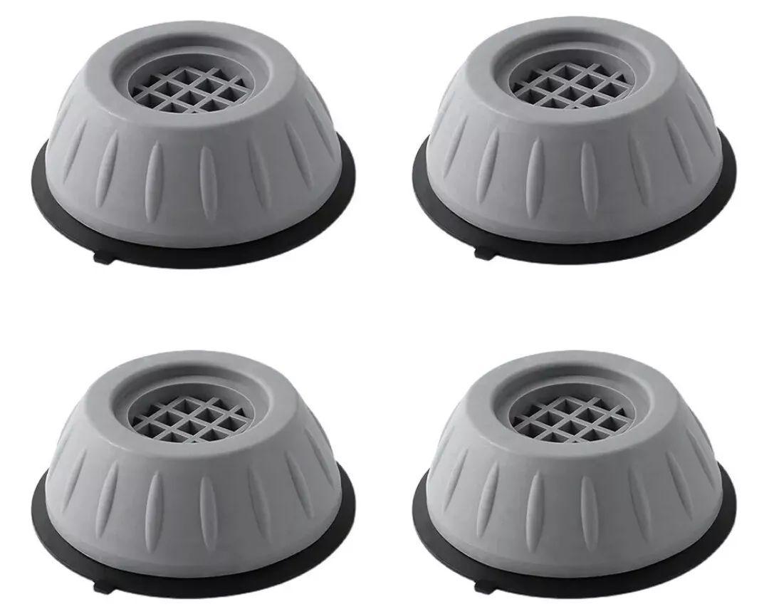 4PCS Anti-Vibration Washing Machine Support Anti-Slip Rubber Feet Base Pads Mat US