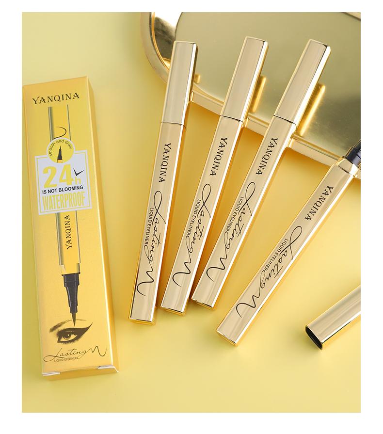 Waterproof Liquid Eyeliner - Smudge-proof, smear-proof, long-lasting precision fiber tip design effortlessly creates perfect eyeliner lines. Black eyeliner pen. Women's makeup. Ideal Christmas Gift Waterproof Liquid Eyeliner - Smudge-proof, smear-proof, long-lasting precision fiber tip design effortlessly creates perfect eyeliner lines. Black eyeliner pen. Women's makeup. Ideal Christmas Gift