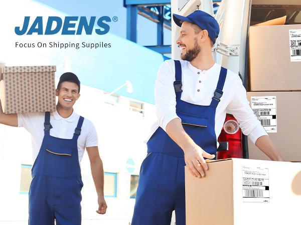 JADENS 4x6 Thermal Printing Labels - 350 Labels for Thermal printer Waterproof, BPA/BPS Free, Most Thermal Printer, Perforated, Commercial Grade