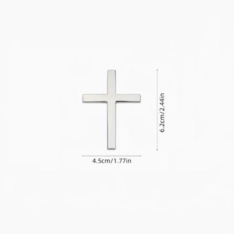 Christian Cross Sticker, Car Exterior Decorative Sticker, Universal Car Accessories for Car, Motorcycle & SUV