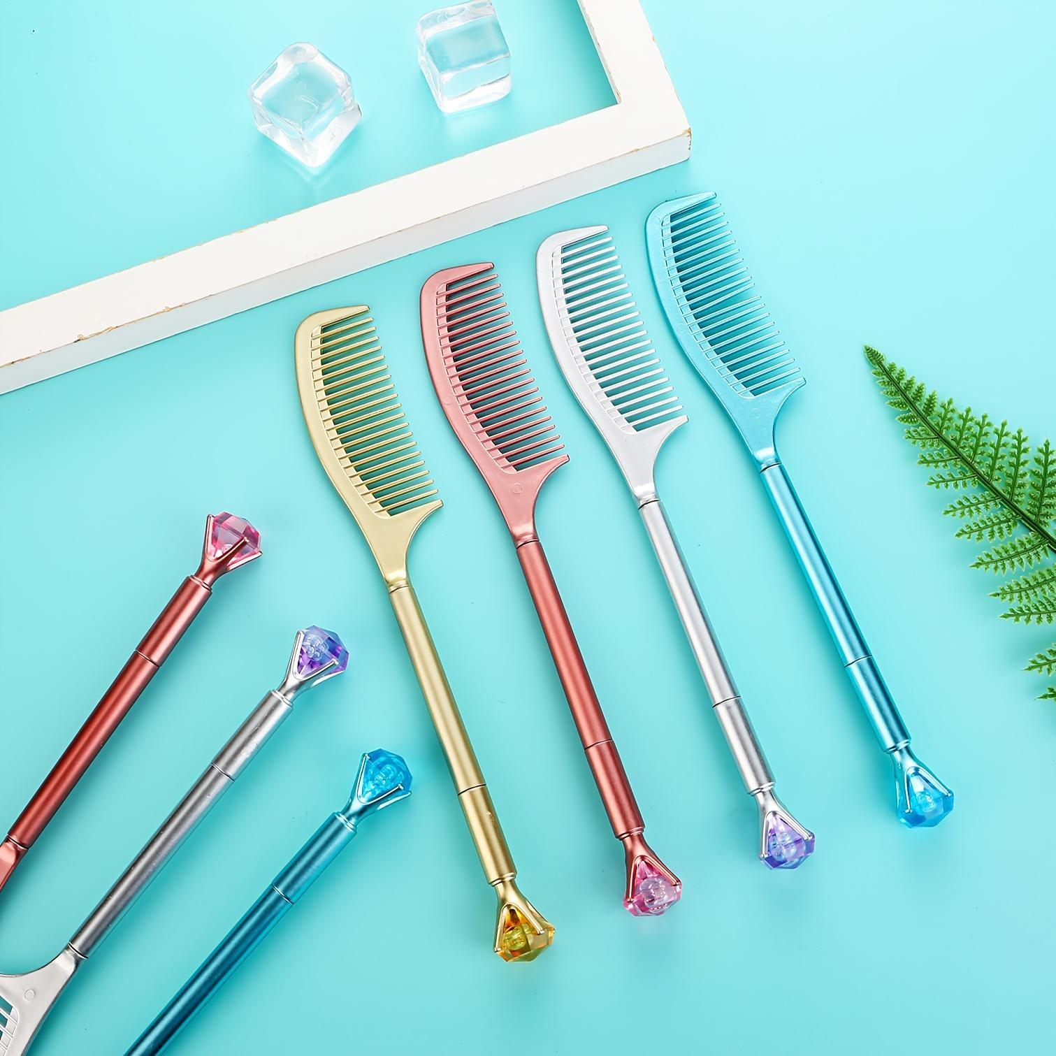 Cute Student Comb Pen Set, High-Quality Water-Based Pens, Fun Office Stationery Gel Pens, Ideal Signature Pen & Gift