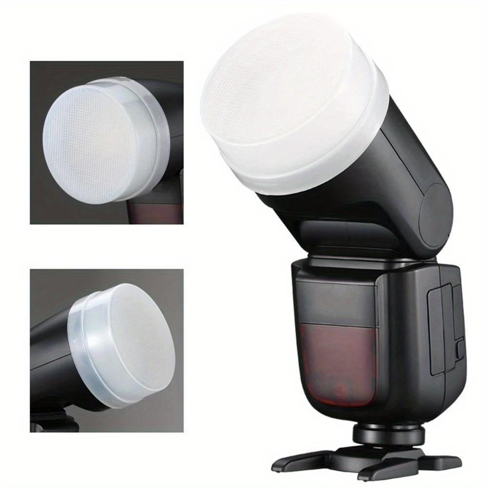 Soft Diffuser Flash Light Round Head for Godox V1/v1pro/v100 Dslr Camera Hot Shoe Lamp Portable Soap Box Softbox Photographic Fill Light