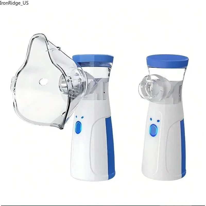 2‑Pack USB‑Powered Mini Handheld Humidifier Set, Portable Gadget with Touch Screen, Auto‑Cleaning & Dual Mist Modes, Compact Desktop Accessory for Home, Travel, Sports & Indoor Daily Use