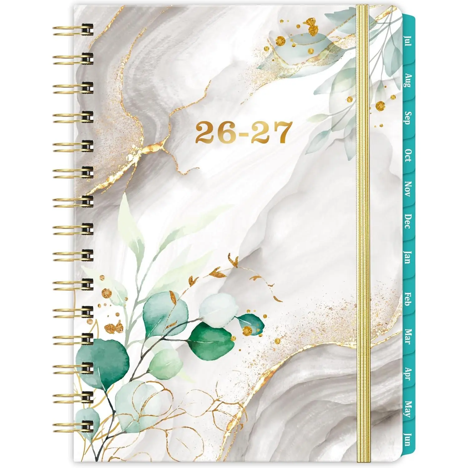 Planner 2026-2027 - 2026-2027 Planner Weekly and Monthly | July 2026 - June 2027, 6.3" x 8.4", with Coated Tabs, Inner Pocket