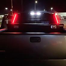 Nilight 2PCS 16Inch 11 LED Red Trailer Light Bar for Park Stop Turn signals Tail Brake Light DOT Compliant IP65 Waterproof Truck Trailer Marker ID Bar