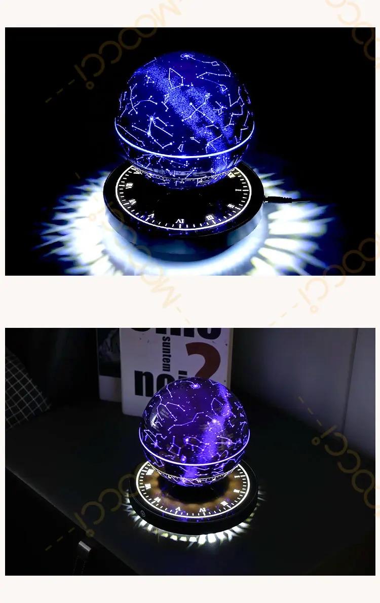 Magnetic Levitation Floating Starry Lamp, Touch Control RGB & 2700K Warm White LED Night Light, Levitating Globe Decor for Bedroom, Desk, Office – Unique Gifts Magnetic Levitation Floating Starry Lamp, Touch Control RGB & 2700K Warm White LED Night Light, Levitating Globe Decor for Bedroom, Desk, Office – Unique Gifts
