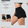 【Black Friday】Women's 2-in-1 Shorts with Pockets, Casual Comfy Breathable Sports Shorts for Yoga, Gym and Workout, Ladies Shorts for All Seasons, Running Training Shorts