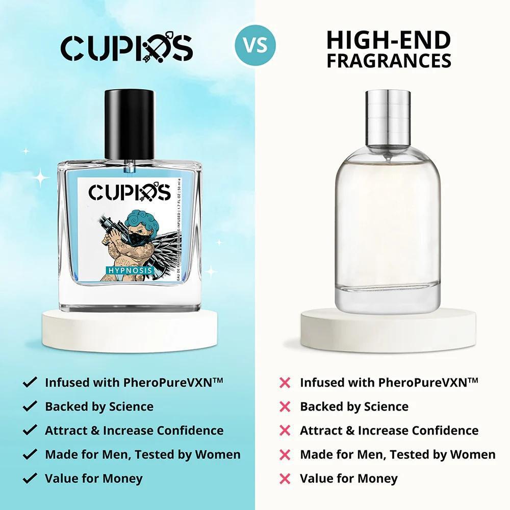 Cupid Cologne for Men, 50 ml/1.7 fl.oz Mens Cologne, Cupid Hypnosis Pheromone Cologne for Men,Men's Cupid Pheromones Perfume, Men's Lasting Romantic Perfume,Mother's Day Gifts