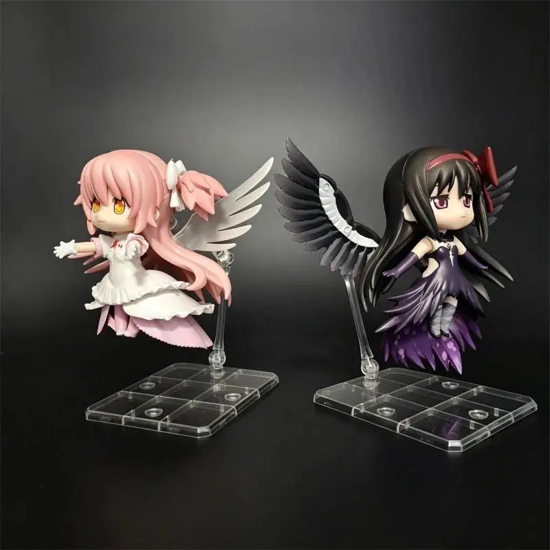 2026 Hot selling toys Nendoroid Puella Magi Madoka Magica Figure Set Ultimate Madoka Devil Homura Q Version Anime Figurine Model Toy Desktop Ornament Internet-famous toy