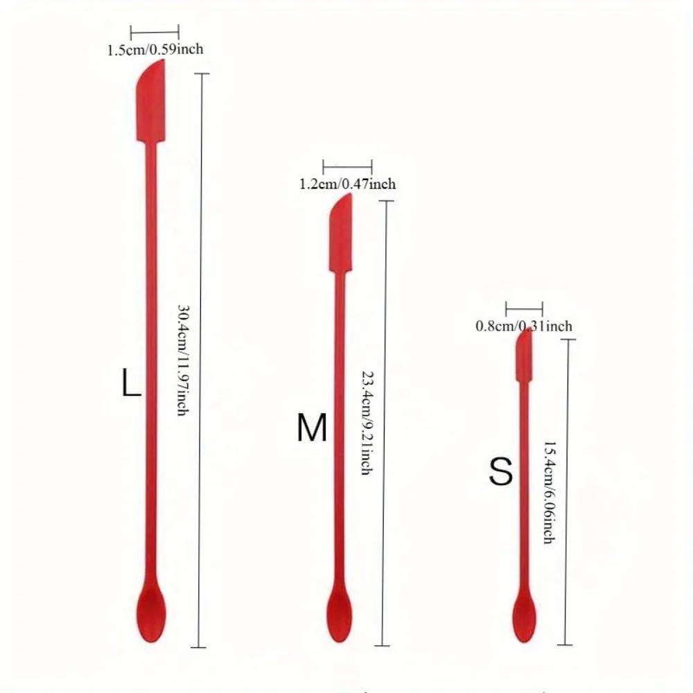 Multifunctional Silicone Scraper Spatula: Kitchen Baking Tool, Non-Slip Cooking Utter, Cosmetic Scoop, Portable Jam Jar Cleaner, No-Residue Dishwasher Safe Design, Effortless & Efficient Dual-Use Scraper, Kitchen Cooking Accessories