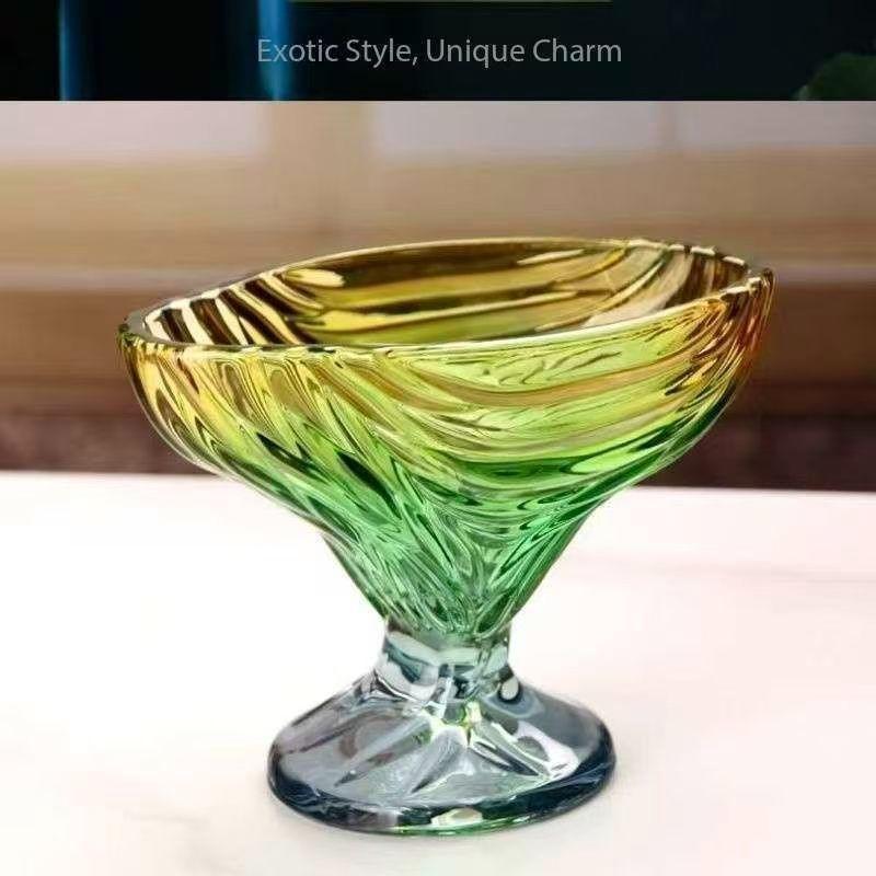 Premium Colored Rooster Shaped Glass Sealed Jar, Beautiful Crystal Candy Dried Fruit Container, Reusable Multipurpose Storage, Home Decor