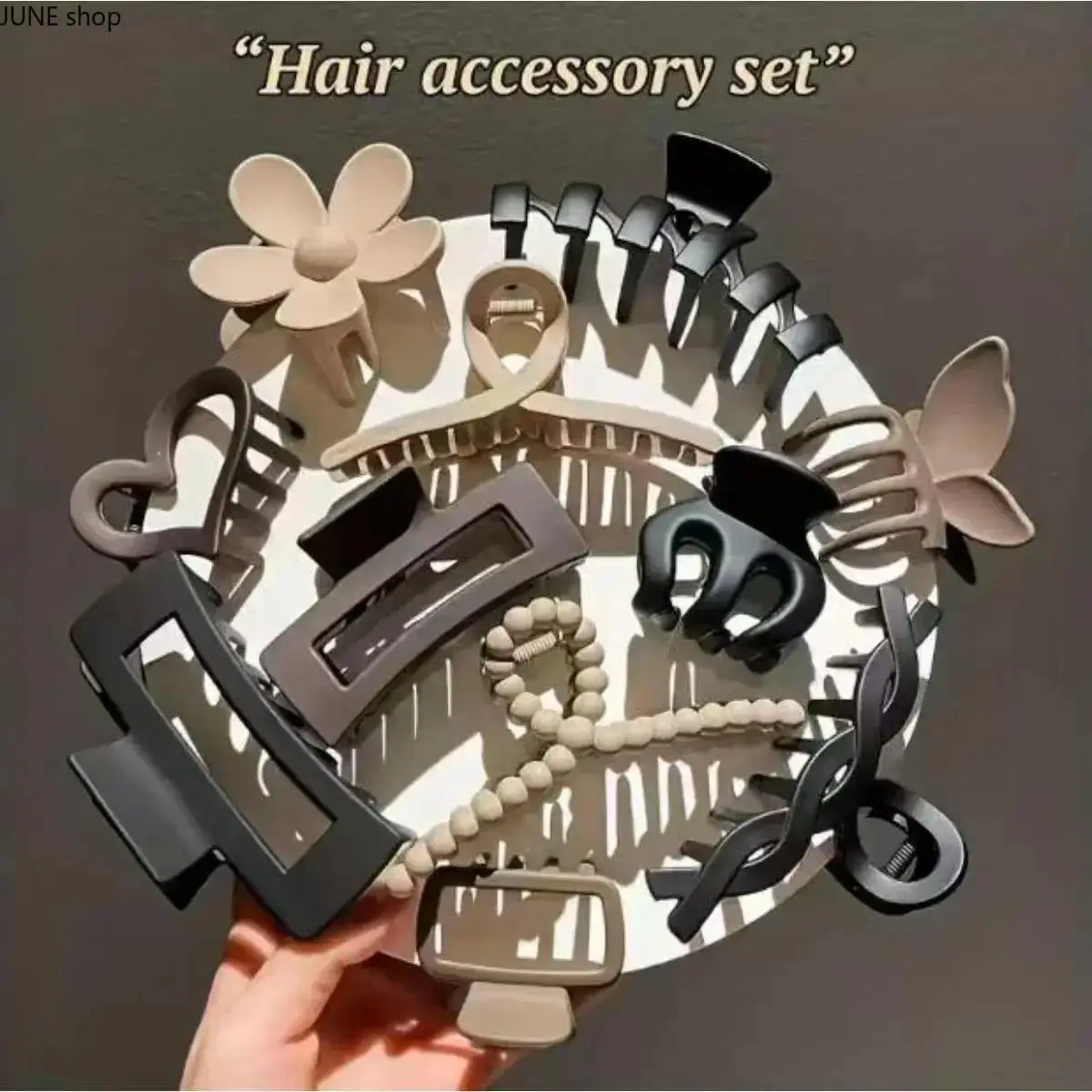 32PCS Hair Claw Clips Set for Women, Cute Large Hair Clips and Barrettes Collection, Minimalist Hair Accessories with Multiple Styles, French Style Hair Holders for Thick Hair, Everyday Hairstyling and Gifts
