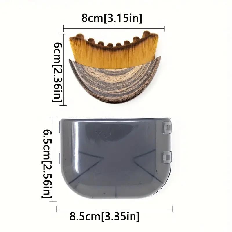 Lymphatic Contour Face Brush for Jawline & Chin Sculpting – Dry Brushing Massager for Lymphatic Drainage & Facial Fatigue Relief,  Ergonomically Designed to Fit The Skin Precisely  (1PCS) contour face brush