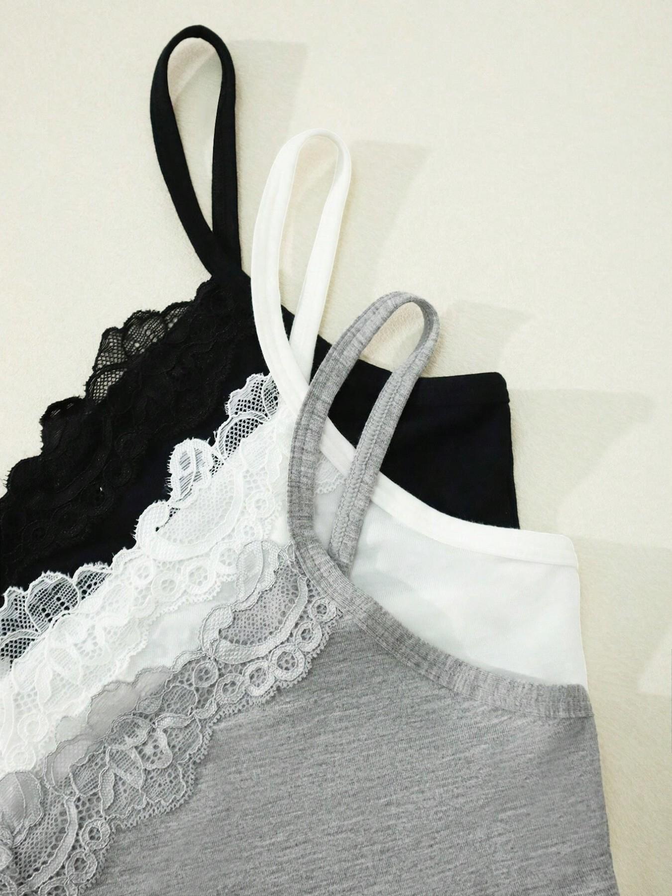 Elegant Summer Strapless Top with Lace Trim, Slim-Fitting Sleeveless Shirt, Casual Home Wear, Reversible Women's Clothing Set