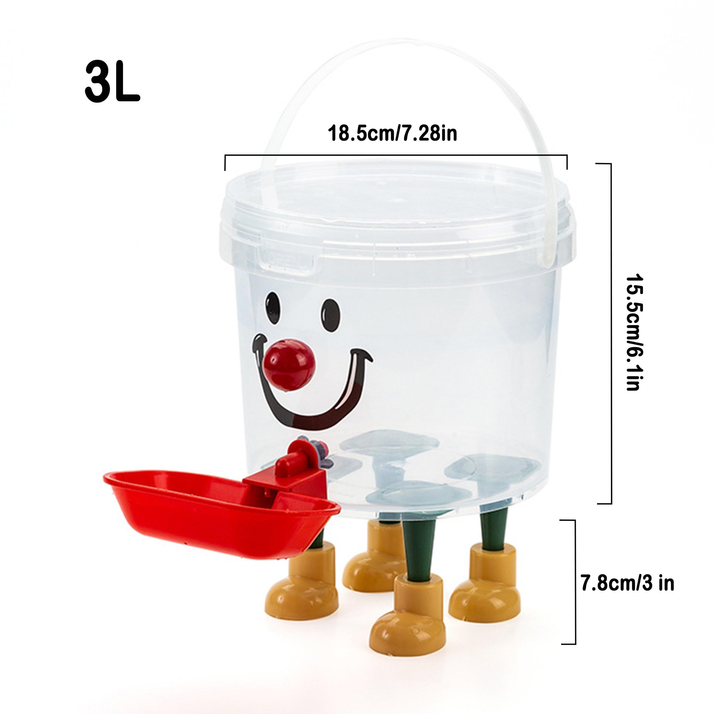 Automatic Watering Machine, Pet Water Dispenser for Cats and Dogs, Dust-Proof Lid, Anti-Backflow, Ideal for Travel