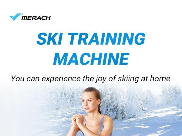 MERACH Ski Trainer 2 in 1 Ski Exercise Machine Strength Training Leg Machine Low Impact Plyometric Training Home Gym Machine Indoor Workouts Equipment