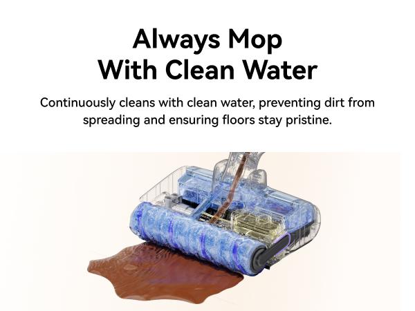 NARWAL S20 Pro Cordless Vacuum Mop with Self-Cleaning, Wet Dry Vacuum Cleaner for Hard Floors, Ideal for Families with Kids and Pets