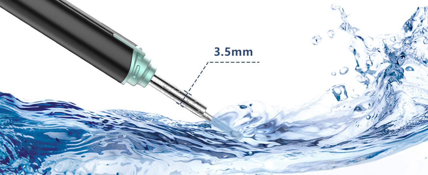 [Visual Ear Pick] Visual Ear Pick with Camera And Light | 6 Ear Spoon Covers, 8pcs Ear Spoon Set for Earwax Removal Tool, Safe And Comfortable Cleaning Ears, Suitable for All Mobile Phones