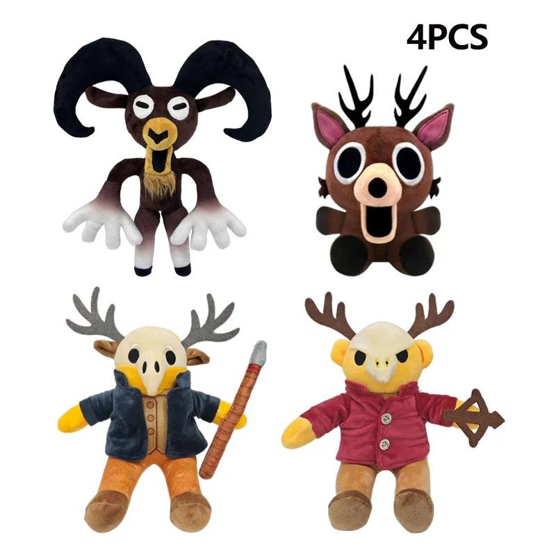 99 Nights in The Forest Plush toy Deer Doll Soft Stuffed Animal Toy Cute Anime Game Peripherals Christmas Birthday Gift for Kids