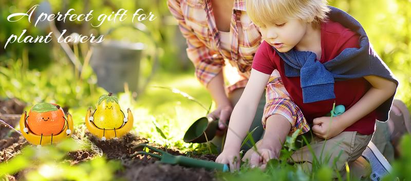 Cute Hanging Plant Pots: Planter Gift for Plant Lover - Swinging Smiley Succulent Ceramic Pot with Drainage Hole for Indoor Outdoor Christmas Gift
